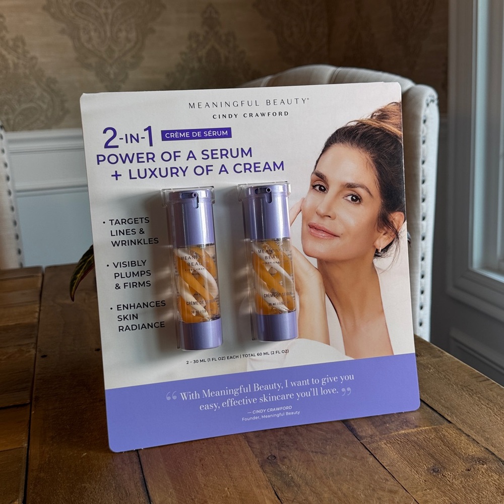 Meaningful Beauty Melon Serum 2 Pack - 1 Fl Oz Each- New Sealed